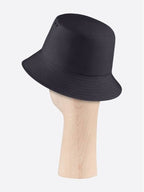 Reversible Teddy D Small Brim Bucket Hat Black Dior