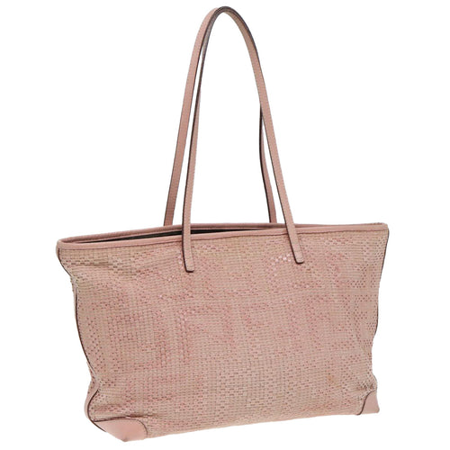 FENDI Tote Bag Leather Pink84444