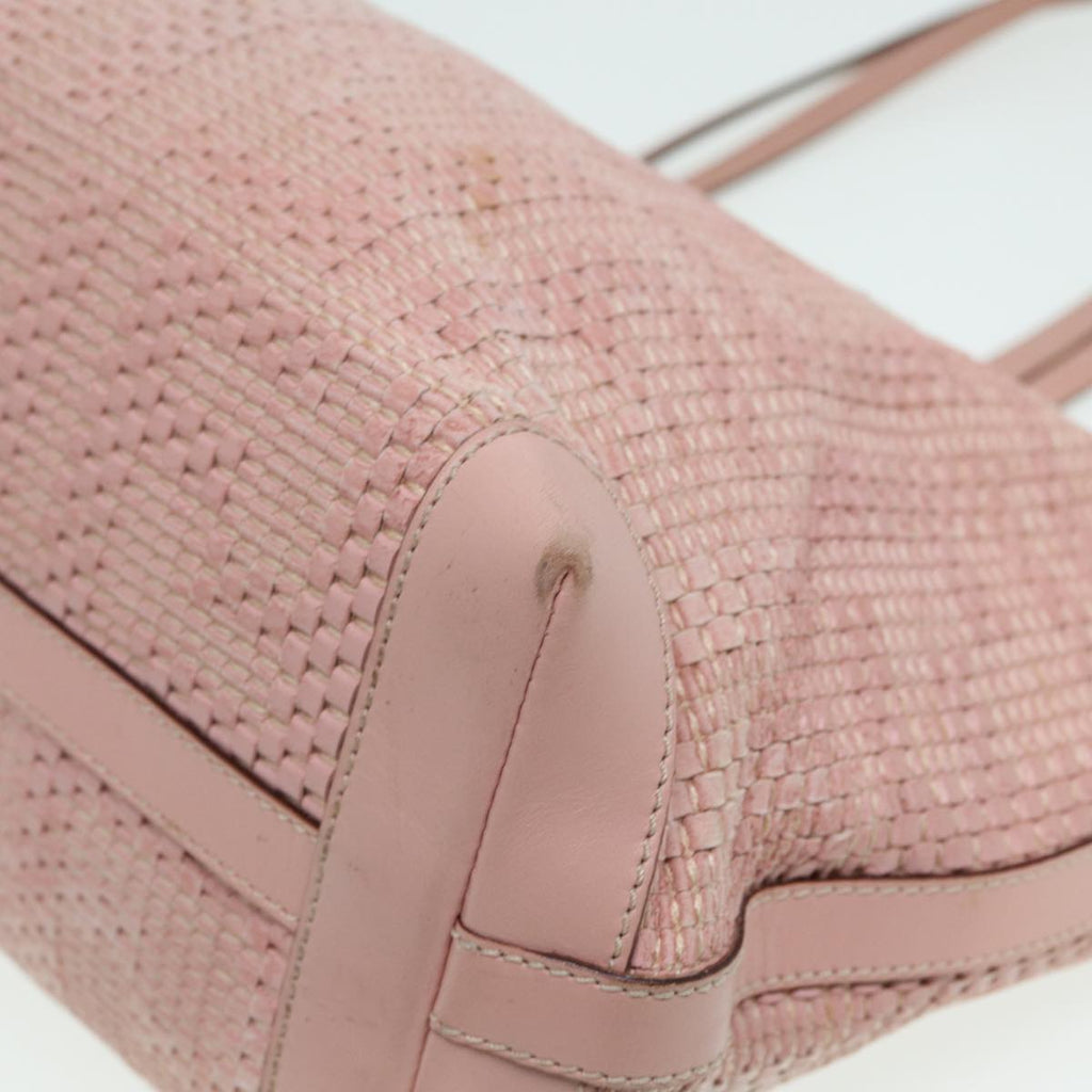 FENDI Tote Bag Leather Pink84444