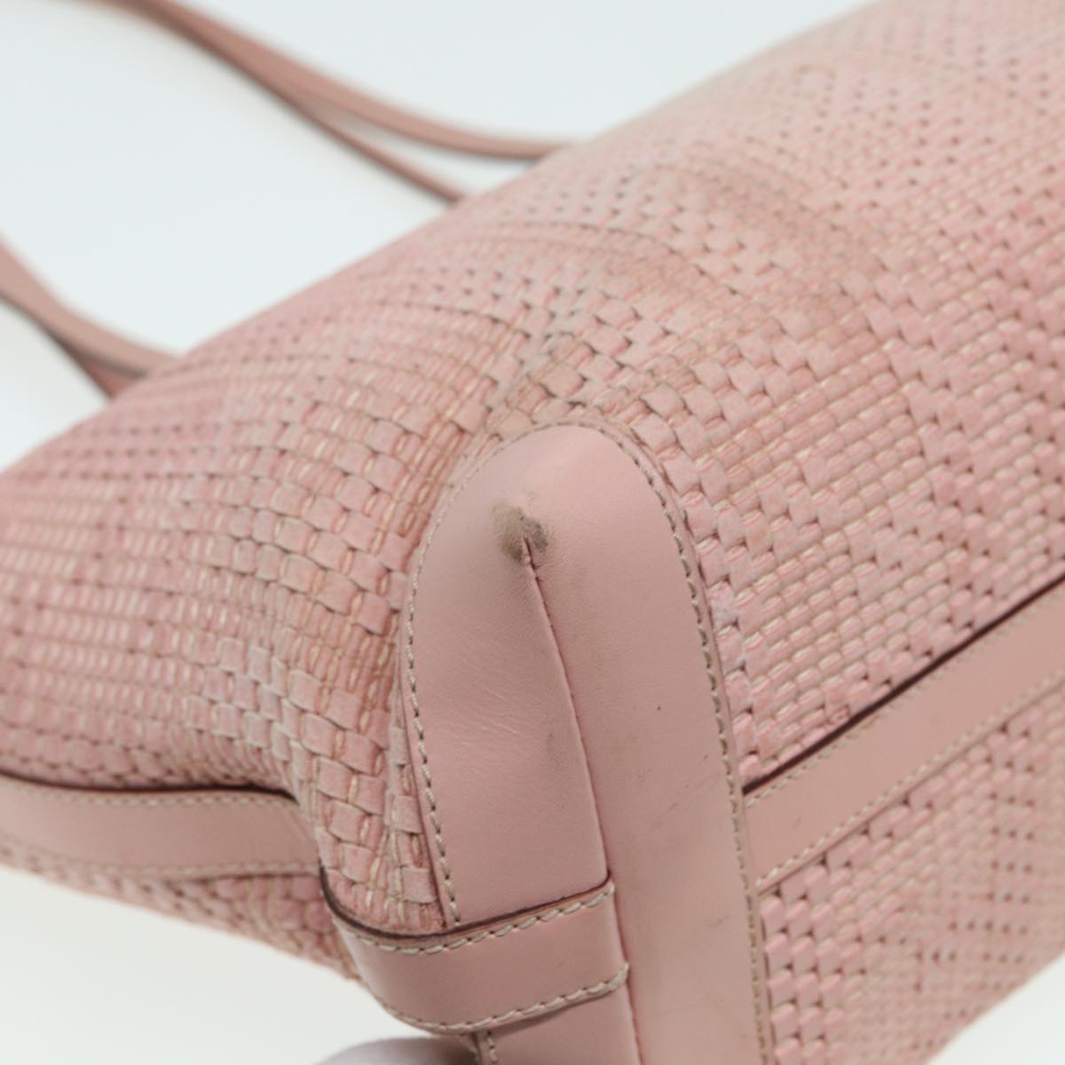 FENDI Tote Bag Leather Pink84444
