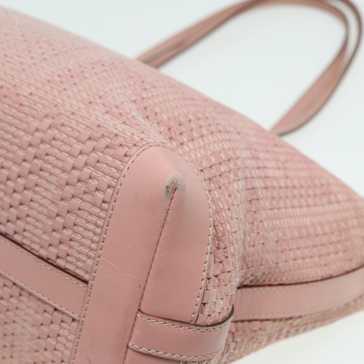 FENDI Tote Bag Leather Pink84444
