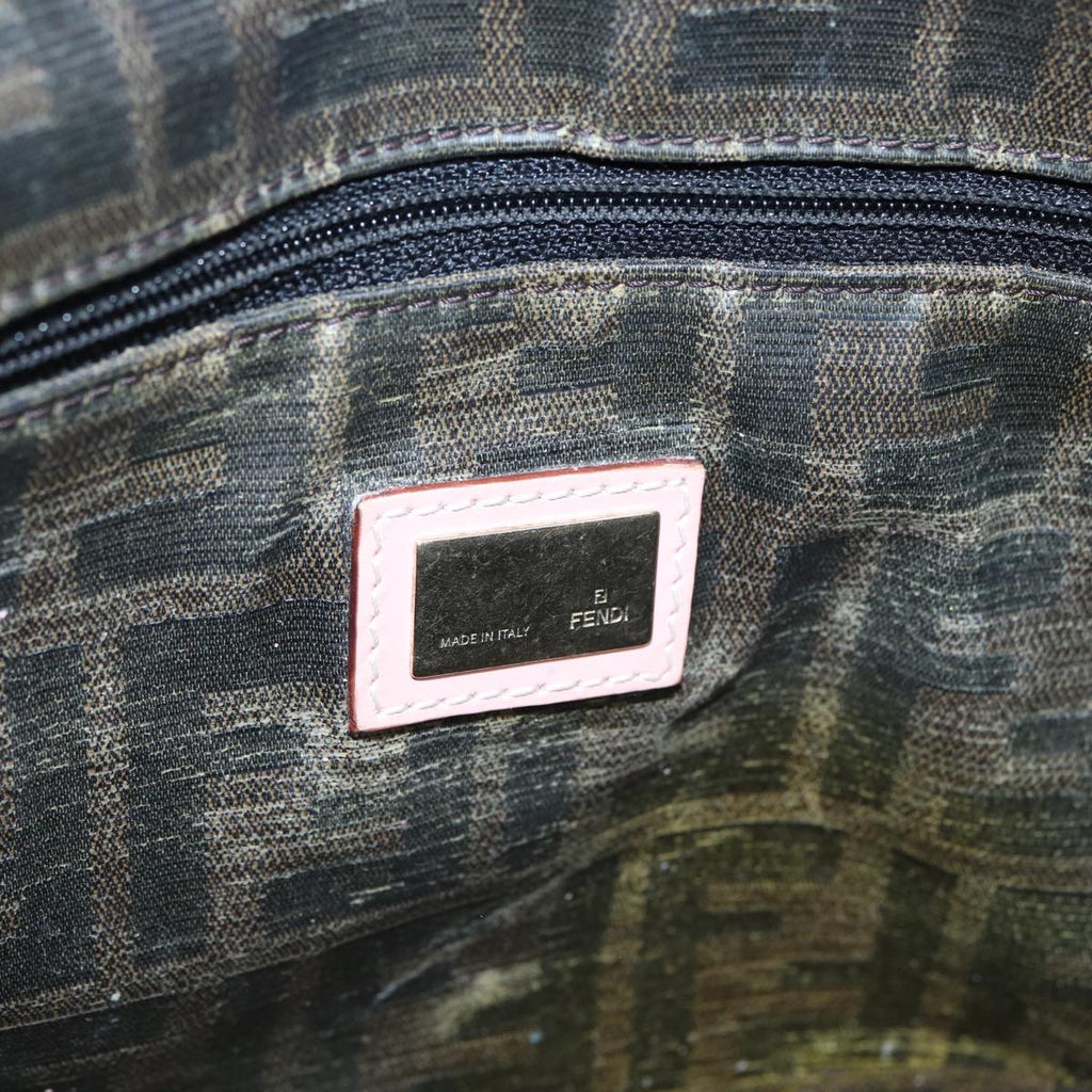 FENDI Tote Bag Leather Pink84444