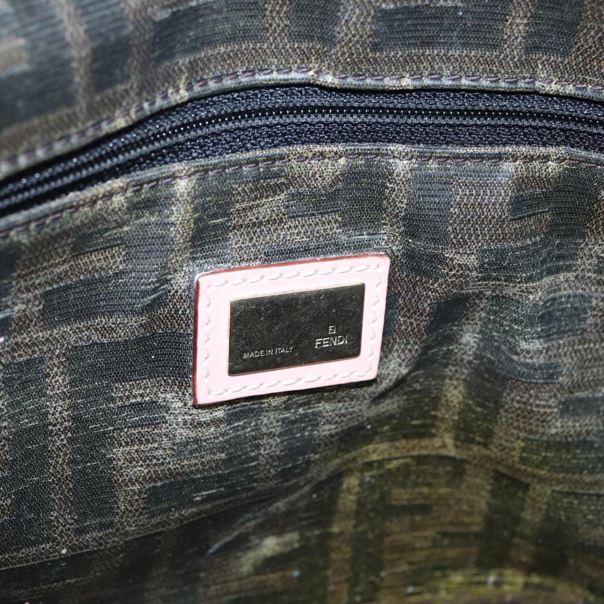 FENDI Tote Bag Leather Pink84444