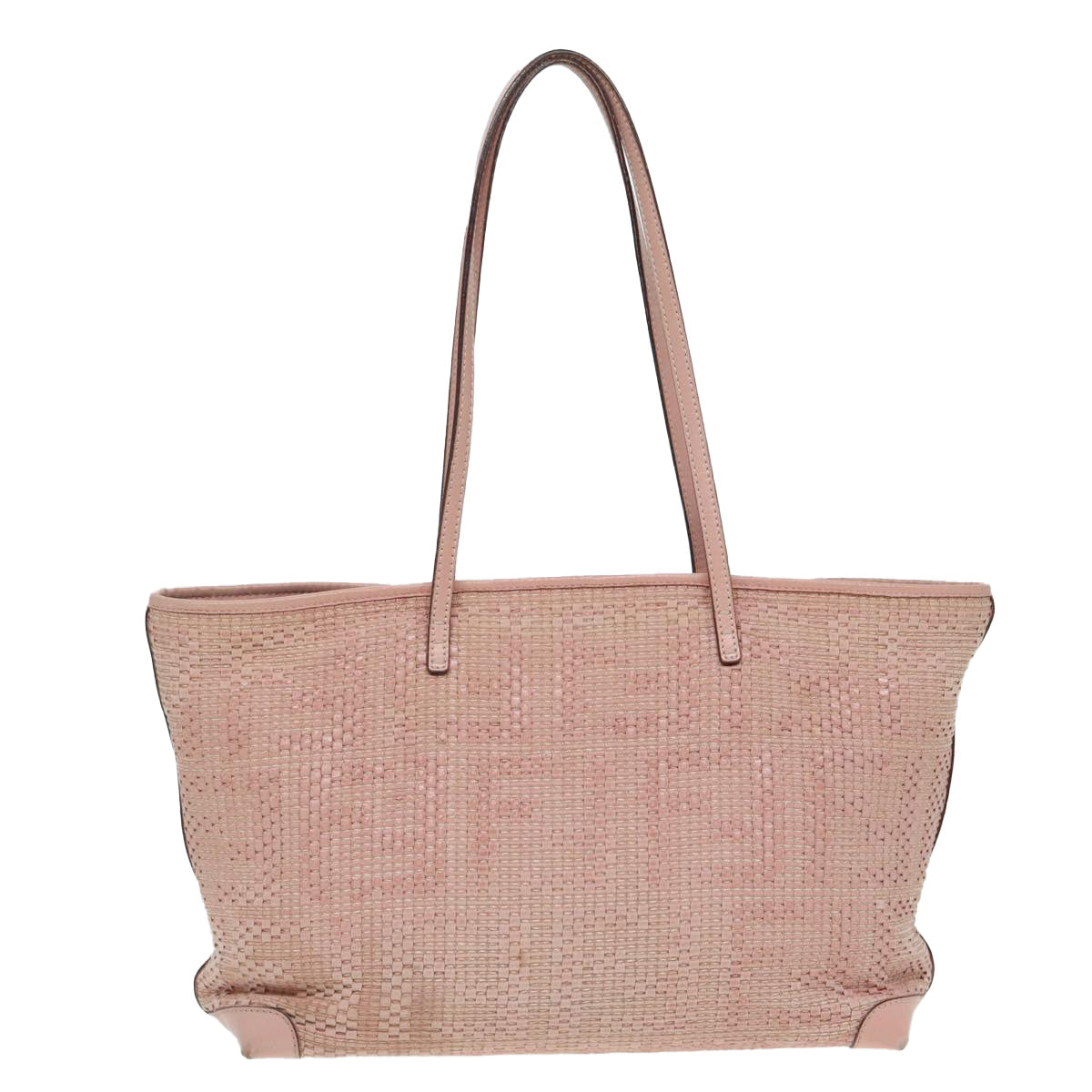 FENDI Tote Bag Leather Pink84444