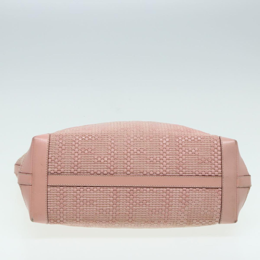 FENDI Tote Bag Leather Pink84444