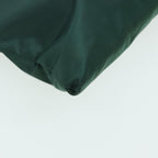FENDI Tote Bag Nylon Leather Green Brown84445