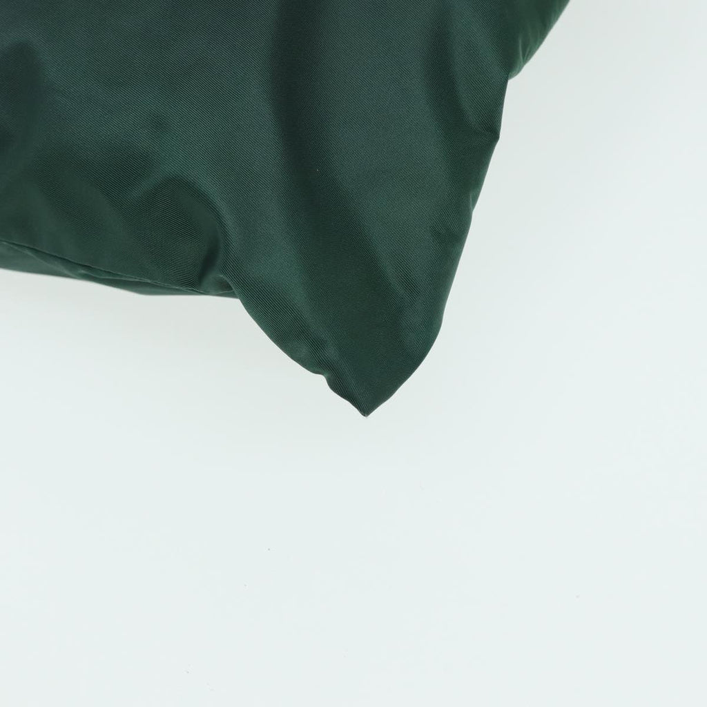 FENDI Tote Bag Nylon Leather Green Brown84445