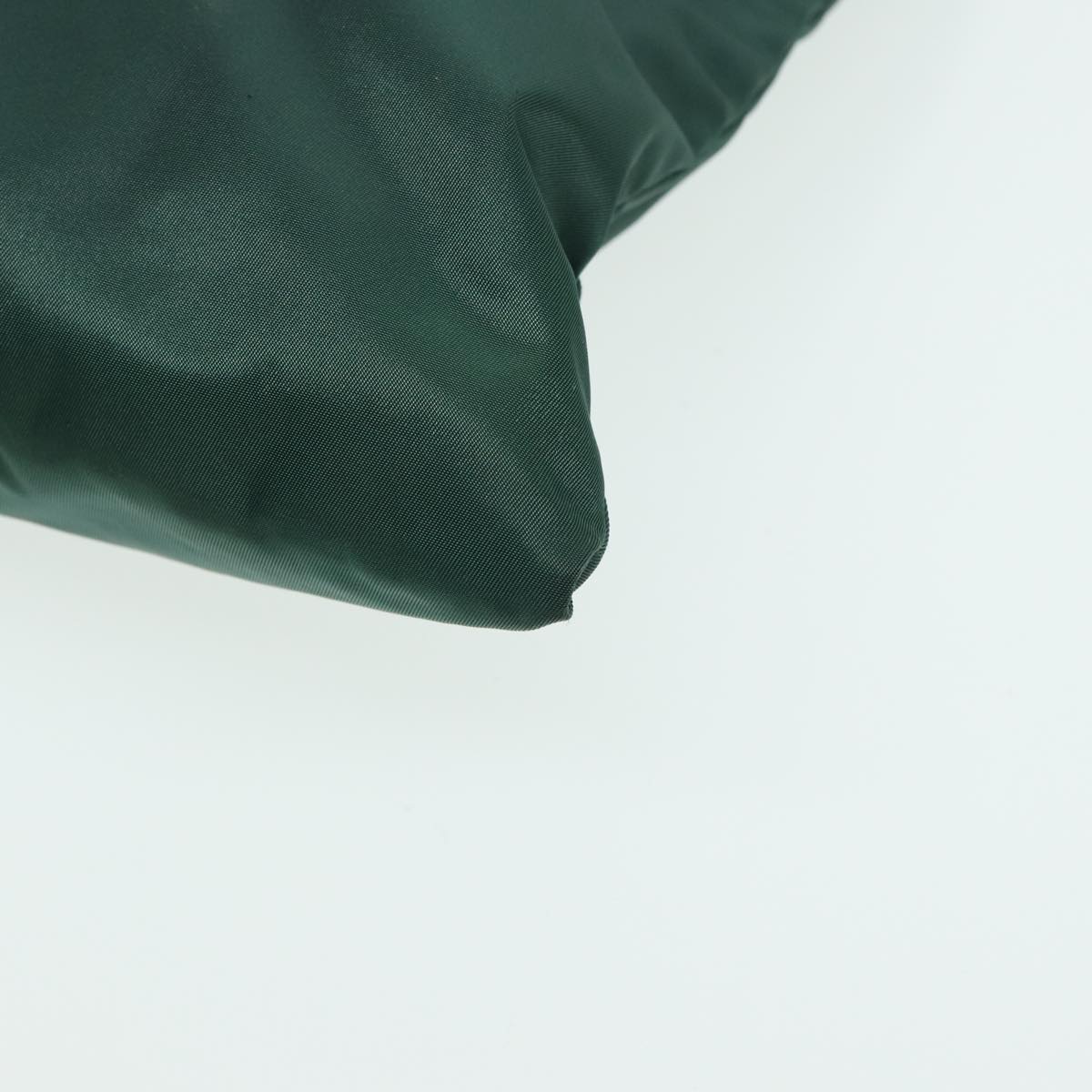FENDI Tote Bag Nylon Leather Green Brown84445