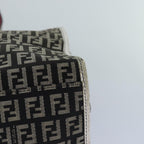 FENDI Zucchino Canvas Tote Bag Brown Gold84553