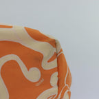 FENDI Tote Bag Canvas Orange Gold84555