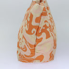 FENDI Tote Bag Canvas Orange Gold84555