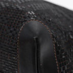 FENDI Tote Bag Leather Black84824