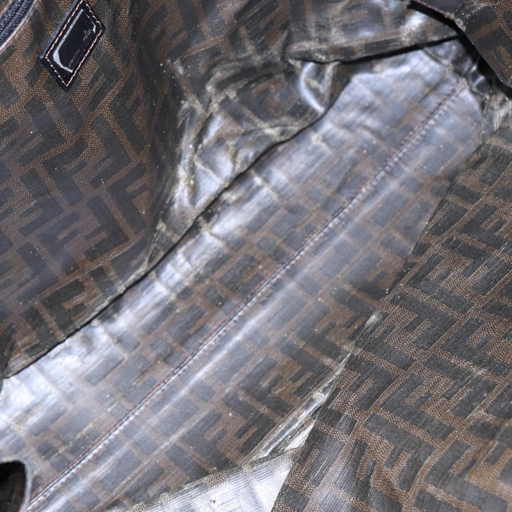 FENDI Tote Bag Leather Black84824