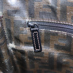 FENDI Tote Bag Leather Black84824