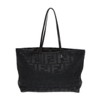 FENDI Tote Bag Leather Black84824