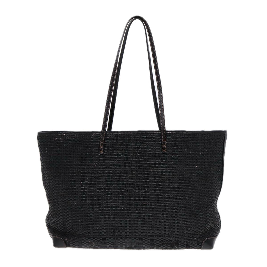 FENDI Tote Bag Leather Black84824