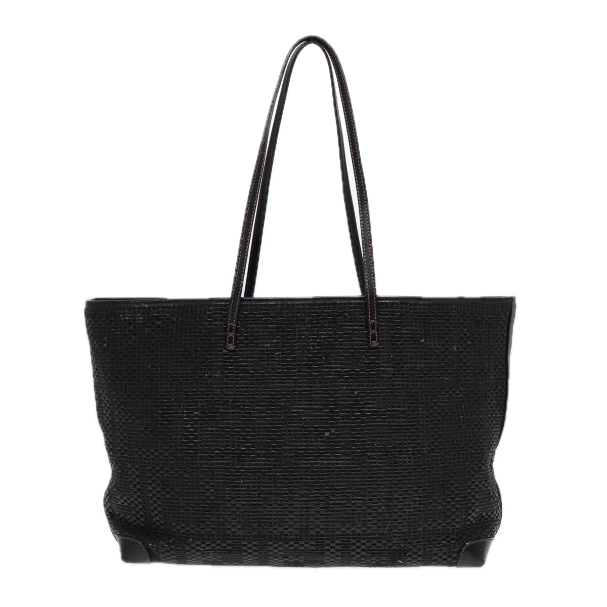 FENDI Tote Bag Leather Black84824