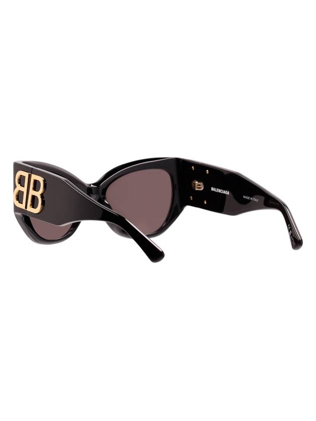 Balenciaga BB Logo Cat-Eye Sunglasses Black