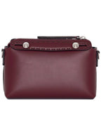 Fendi By The Way Boston Shoulder Bag Barolo Wine
