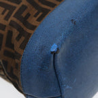 FENDI Zucca Canvas Tote Bag Brown Black85059