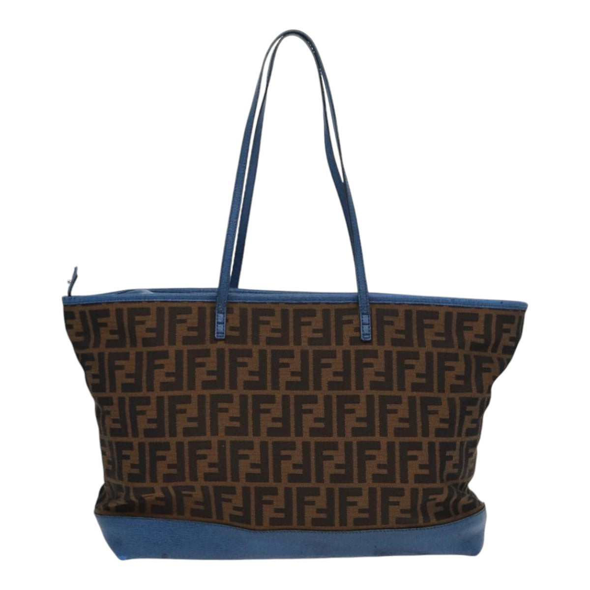 FENDI Zucca Canvas Tote Bag Brown Black85059