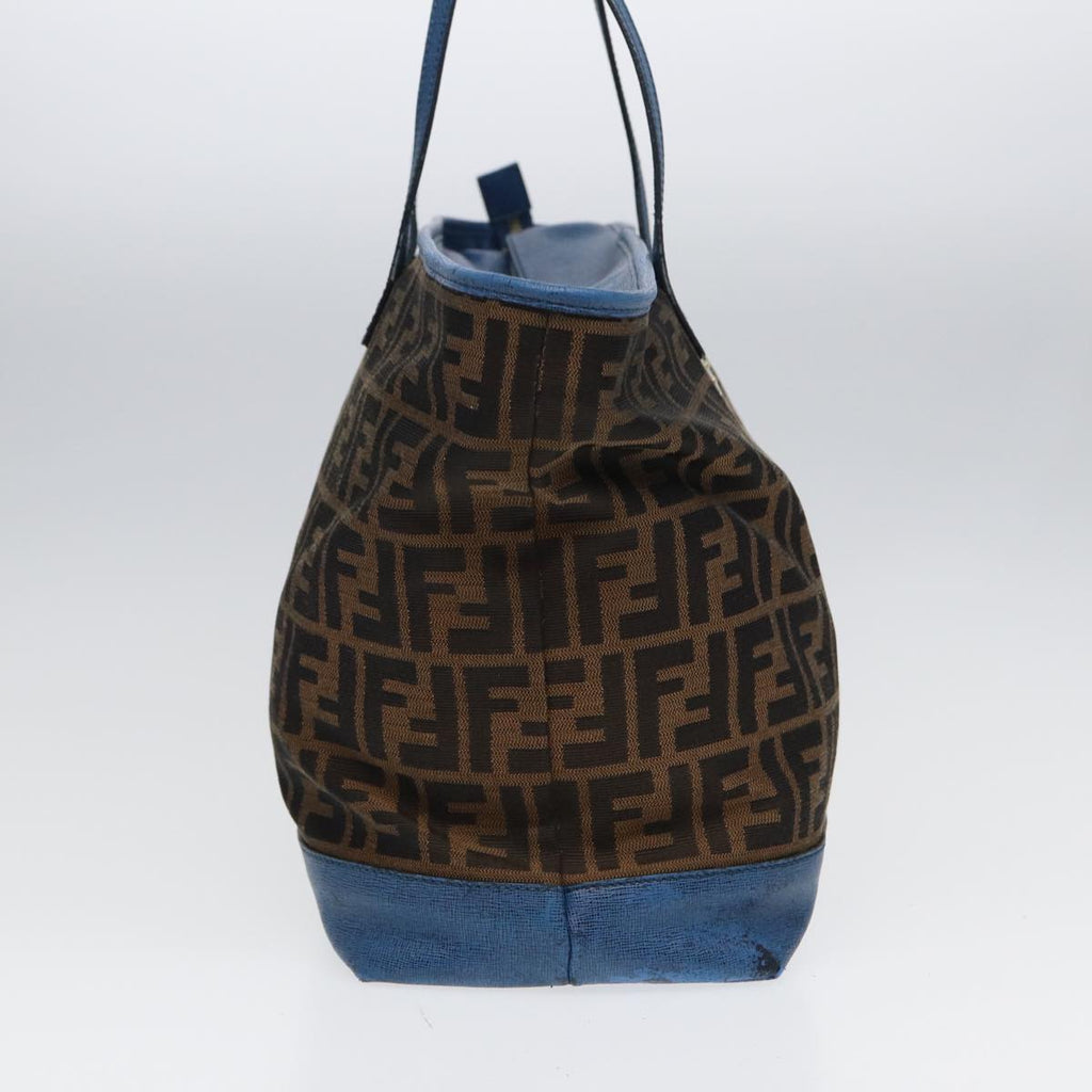 FENDI Zucca Canvas Tote Bag Brown Black85059
