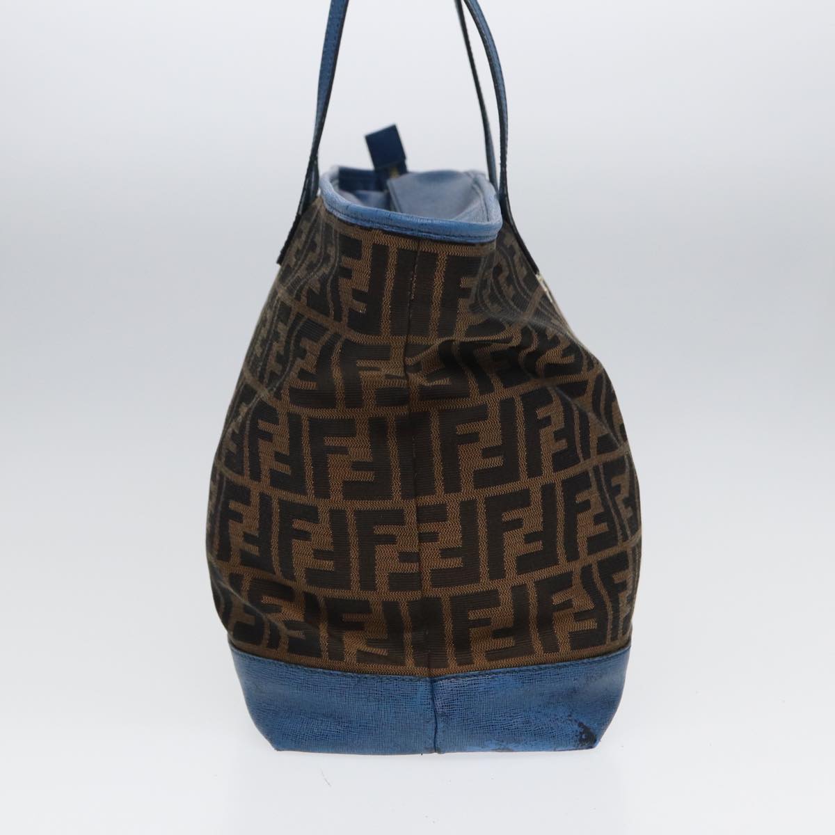 FENDI Zucca Canvas Tote Bag Brown Black85059