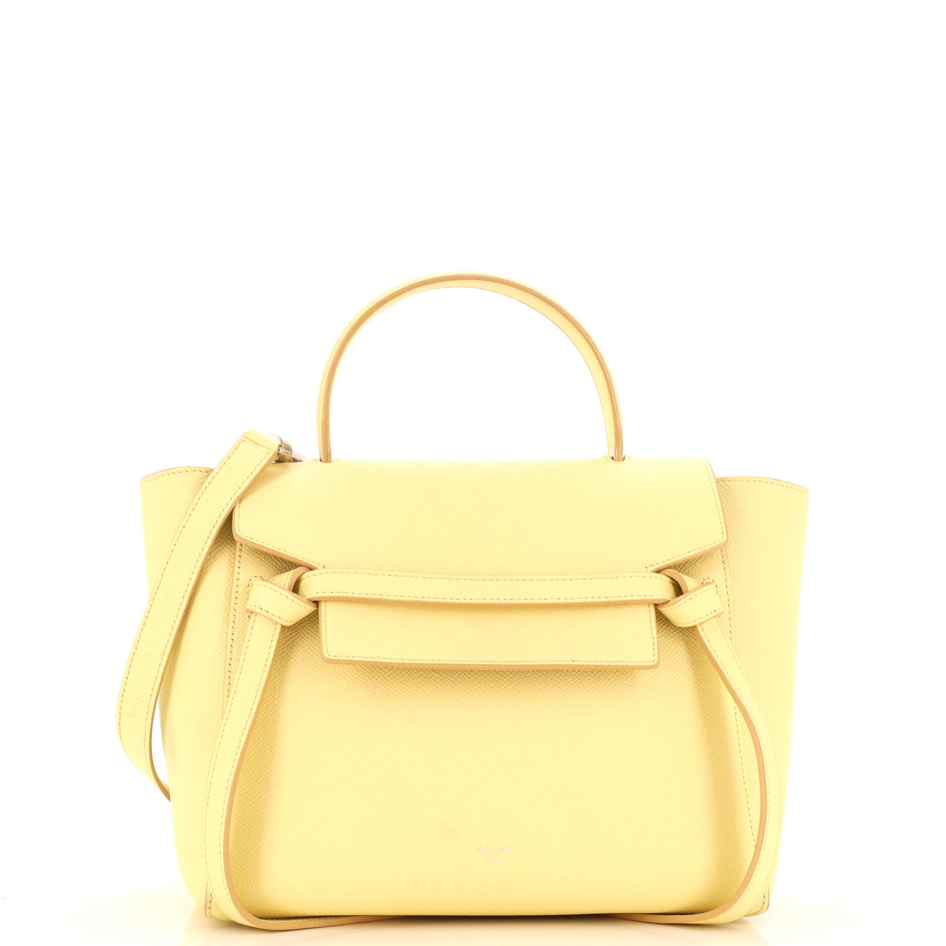 Celine Belt Bag Textured Leather Micro