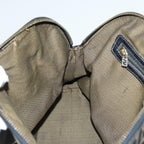 FENDI Zucca Canvas Hand Bag Brown Black gold85463