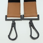 FENDI Zucchino Canvas Boston Bag 2way Beige Brown85464