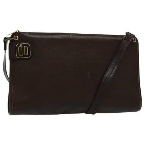 Dior  Leather Shoulder Bag (Pre-Owned)