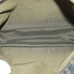 FENDI Zucca Canvas Hand Bag Brown Black gold85877