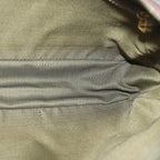 FENDI Zucca Canvas Hand Bag Brown Black gold85877