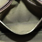 FENDI Zucca Canvas Hand Bag Brown Black gold85877