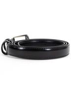 CELINE BC-02 18mm Leather Belt Black
