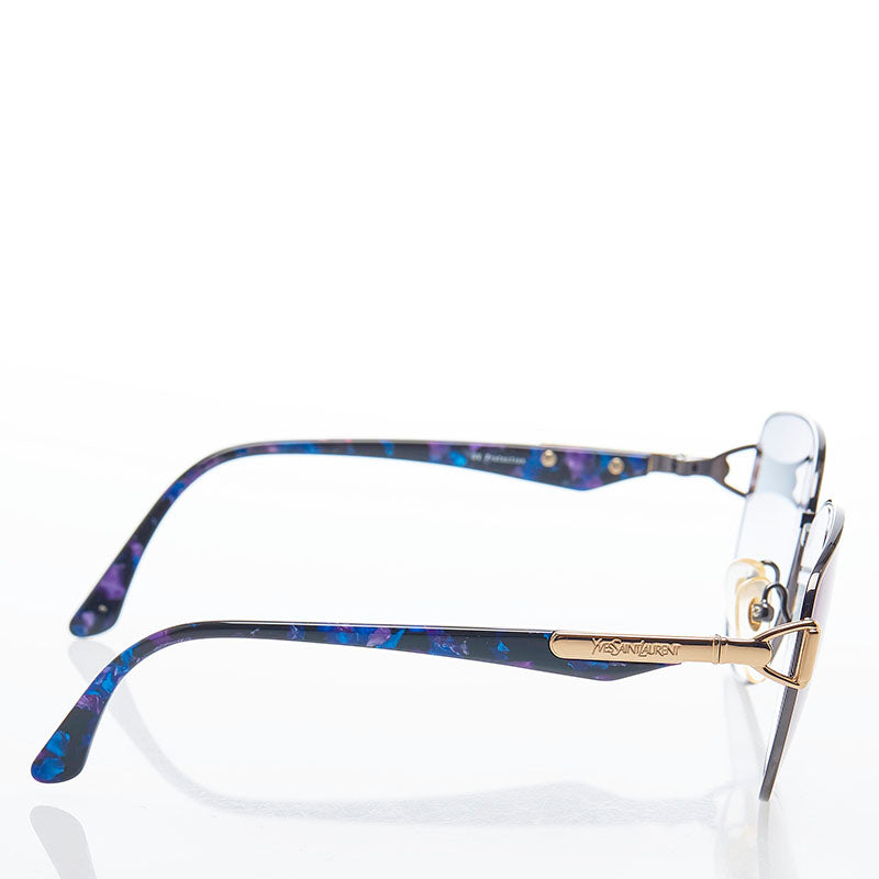 Saint Laurent Ladies Sunglasses in Navy