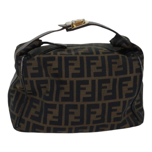 Fendi Zucchino  Canvas Clutch Bag ()