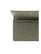 Bottega Veneta WoMen's Cassette Card Wallet Green