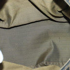 FENDI Zucca Canvas Vanity Pouch Brown Black gold86247