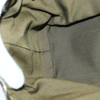 FENDI Zucca Canvas Vanity Pouch Brown Black gold86247