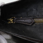 FENDI Zucca Canvas Tote Bag Brown Black gold86249