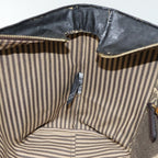 FENDI Zucca Canvas Tote Bag Brown Black gold86249