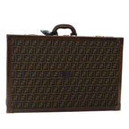 FENDI Zucca Canvas Trunk Brown86274