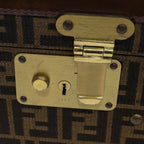FENDI Zucca Canvas Trunk Brown86274