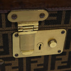 FENDI Zucca Canvas Trunk Brown86274