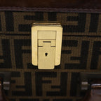 FENDI Zucca Canvas Trunk Brown86274