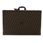 FENDI Zucca Canvas Trunk Brown86274