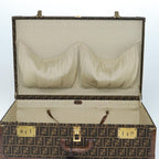 FENDI Zucca Canvas Trunk Brown86274