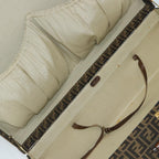 FENDI Zucca Canvas Trunk Brown86274