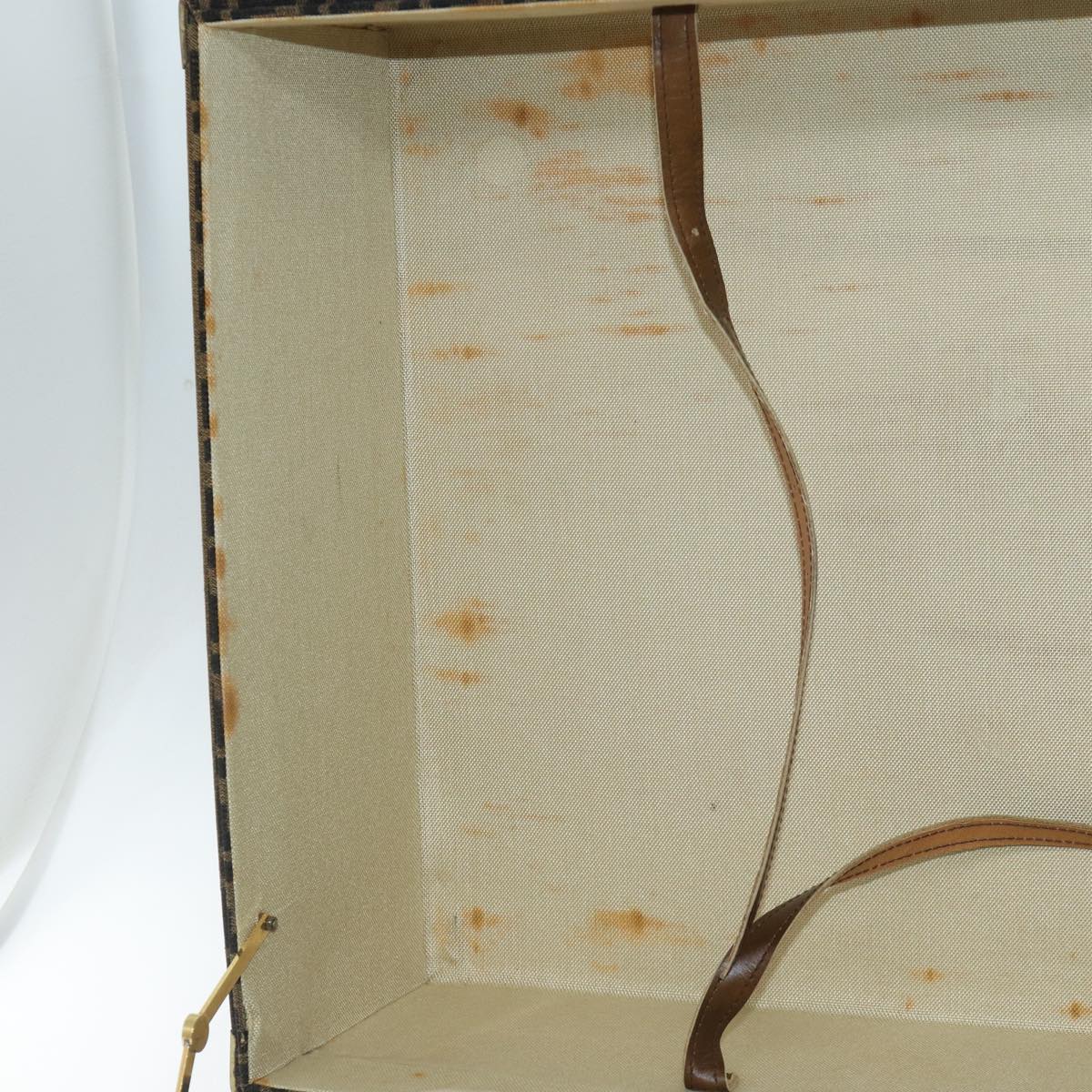 FENDI Zucca Canvas Trunk Brown86274